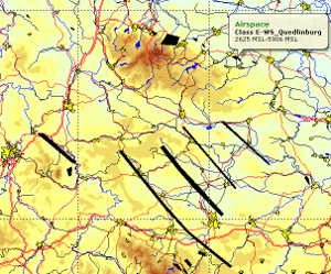 Waves of the initial data base for mid Germany